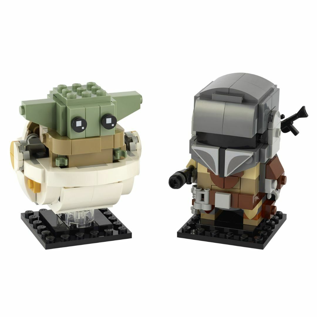 Lego(レゴ)のレゴ LEGO 40623 75317 スター・ウォーズ ブリックヘッズ ２点 キッズ/ベビー/マタニティのおもちゃ(積み木/ブロック)の商品写真