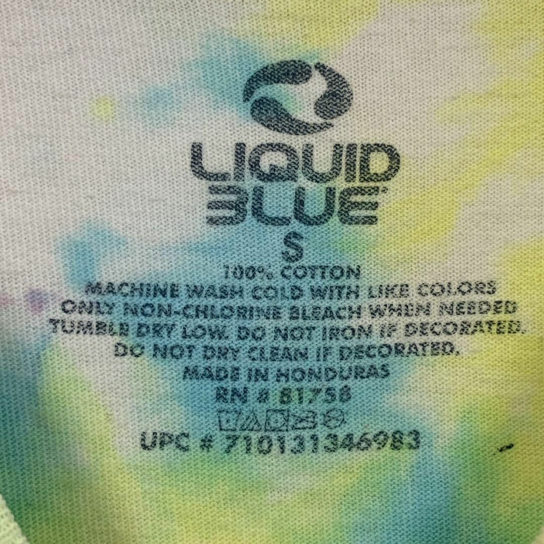 ミニT リキッドブルー タイダイ柄 LIQUID BLUE 半袖 Tシャツ S レディースのトップス(Tシャツ(半袖/袖なし))の商品写真