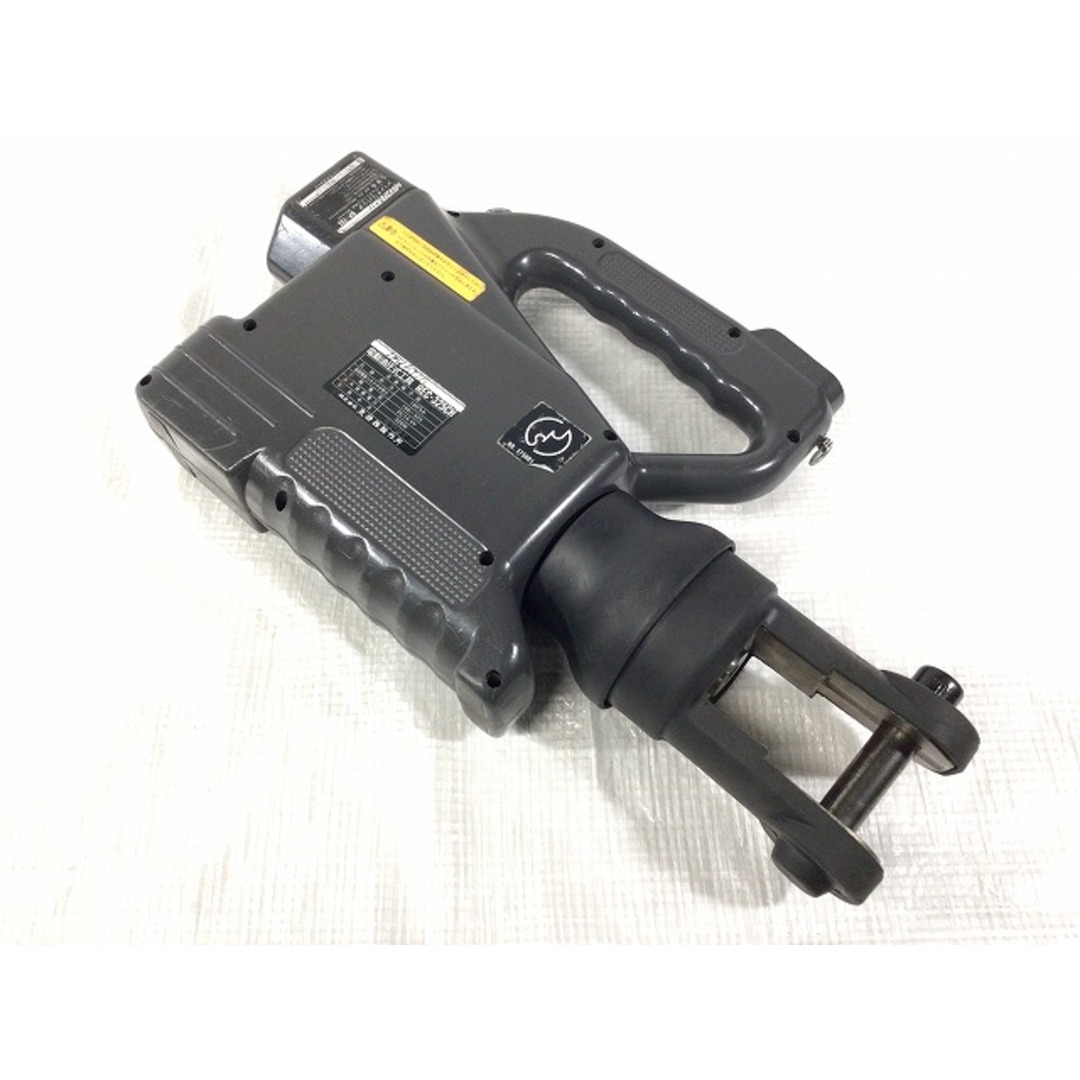 ☆中古品☆ IZUMI イズミ 泉精器 14.4V 充電式 電動油圧式圧着工具 REC-325CH バッテリー2個 充電器 ケース コマ付き 89828 自動車/バイクのバイク(工具)の商品写真