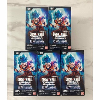 バンダイ(BANDAI)の新品未開封　テープ付　ドラゴンボール フュージョンワールド 覚醒の鼓動 5BOX(Box/デッキ/パック)