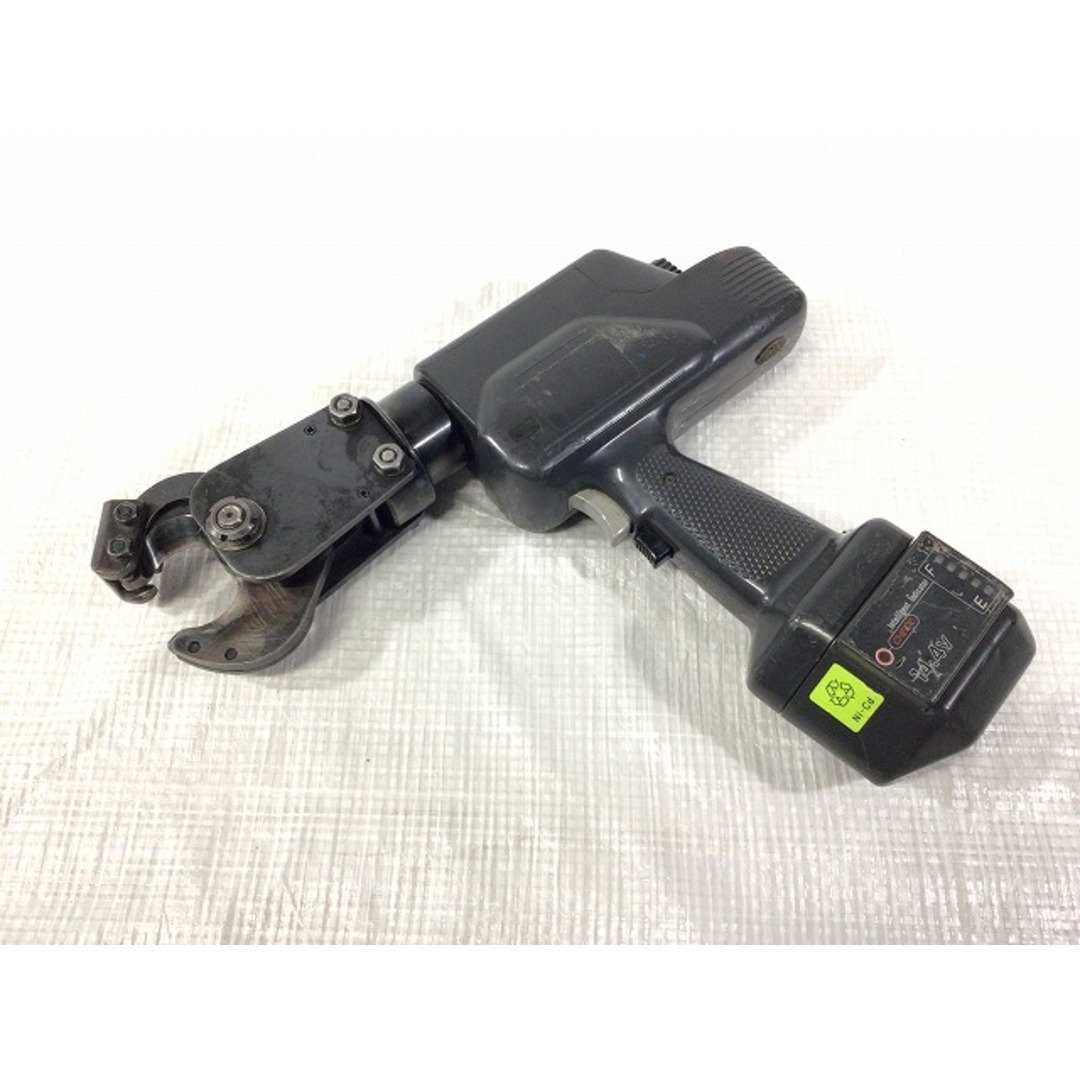 ☆中古品☆ IZUMI イズミ 泉精器 14.4V 電動油圧式ケーブルカッター REC-30YC3 バッテリー2個 充電器 切断機 ワイヤーカッター 89830 自動車/バイクのバイク(工具)の商品写真