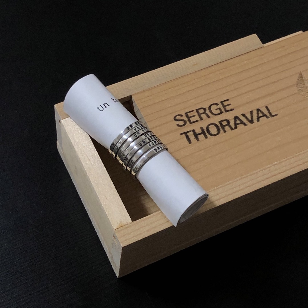 SERGETHORAVAL(セルジュトラヴァル)の美品 SERGE THORAVAL セルジュトラヴァル 7連リング 接吻  レディースのアクセサリー(リング(指輪))の商品写真