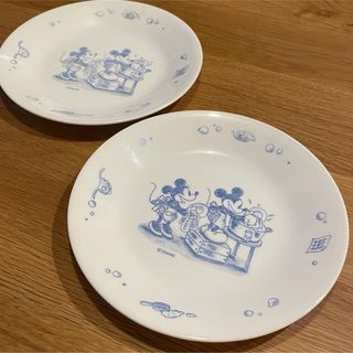 コレール(CORELLE)のコレール食器ディズニーミッキー2枚セット(食器)