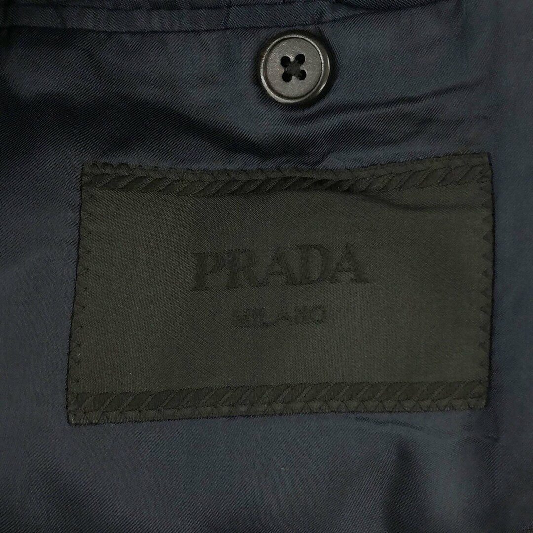 PRADA(プラダ)のPRADA プラダ 2017 ウールセットアップスーツ UAF420 S152 ネイビー 50R メンズのスーツ(セットアップ)の商品写真