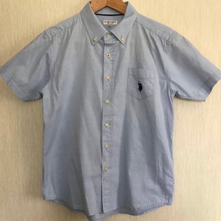 US.POLO ASSN. ボタンダウン 半袖シャツ 160センチ(ブラウス)