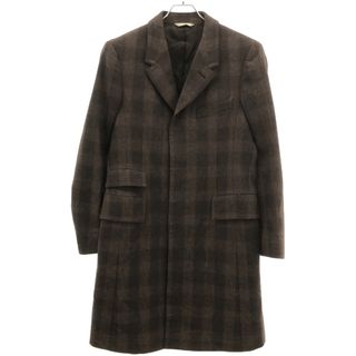 ポールスミスコレクション(Paul Smith COLLECTION)のPaul Smith COLLECTION ポール スミス コレクション チェック柄ウールチェスターコート PC-NH-53957 ブラウン M(ピーコート)