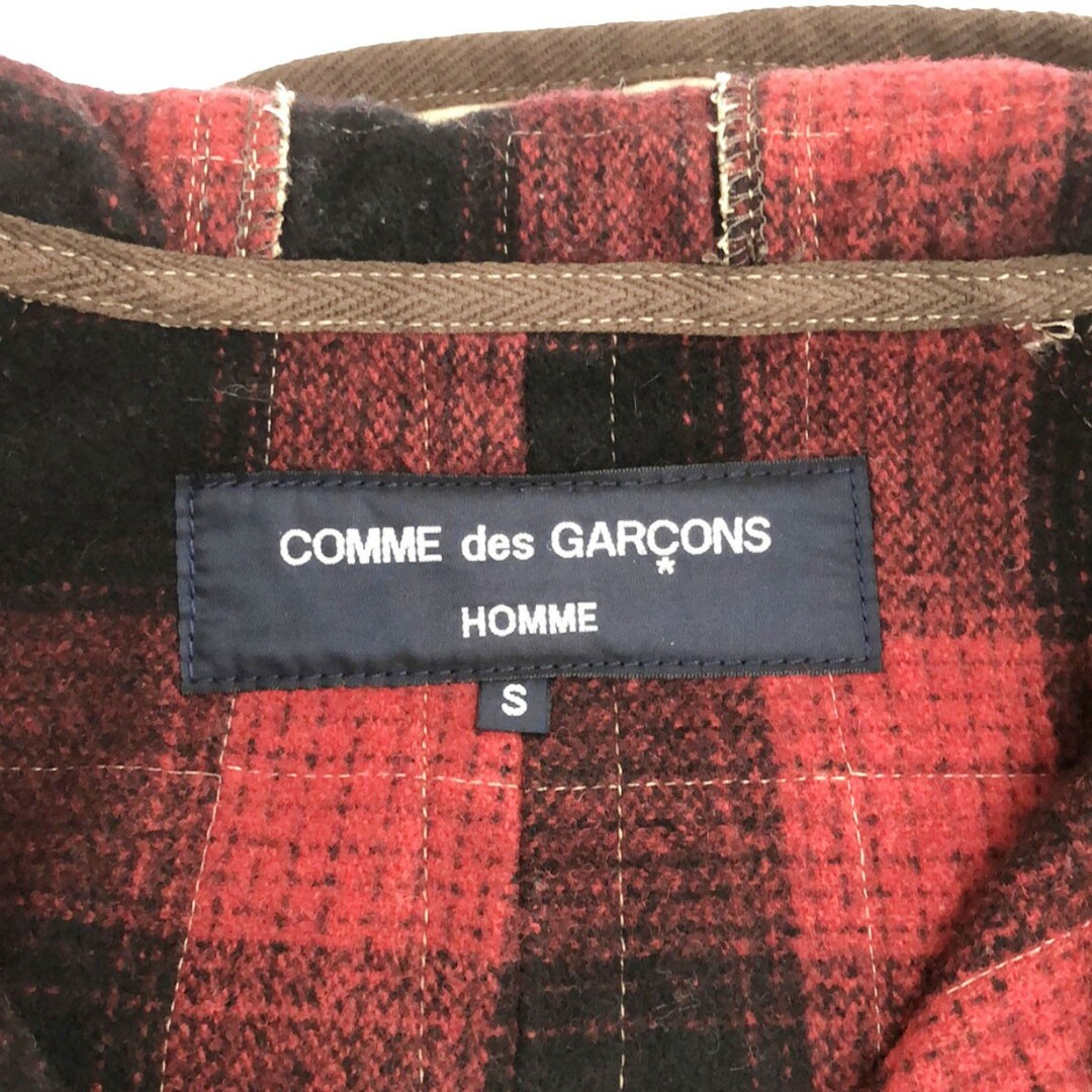 COMME des GARCONS HOMME(コムデギャルソンオム)のCOMME des GARCONS HOMME コムデギャルソンオム 13AW コットンフーデッドジャケット HL-J022 ベージュ S メンズのジャケット/アウター(ピーコート)の商品写真