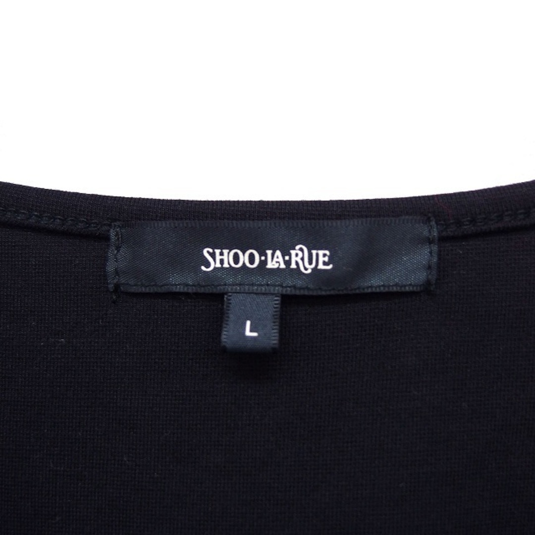 SHOO・LA・RUE(シューラルー)のシューラルー SHOO・LA・RUE 袖レースカットソー Tシャツ ボートネック レディースのトップス(カットソー(半袖/袖なし))の商品写真