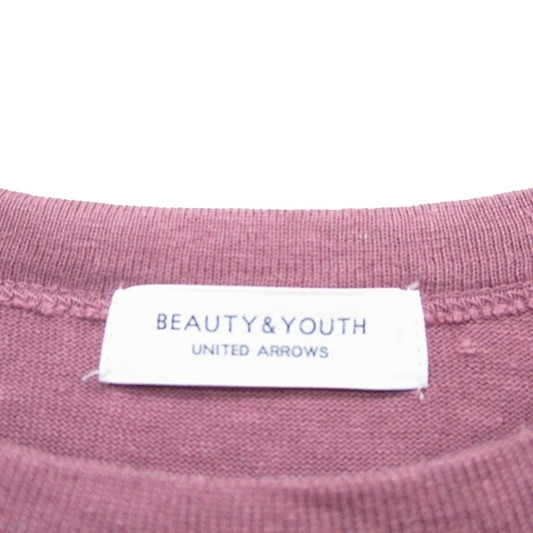 BEAUTY&YOUTH UNITED ARROWS(ビューティアンドユースユナイテッドアローズ)のB&Y ユナイテッドアローズ ビューティー&ユース Tシャツ カットソー 半袖 レディースのトップス(Tシャツ(半袖/袖なし))の商品写真