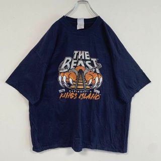 90's Paramount Parks 半袖 プリントシャツ XXLサイズ(Tシャツ/カットソー(半袖/袖なし))