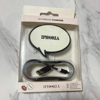 IPHORIA - ワイヤレス充電器　アイフォリア QI チャージャー　iPhone 