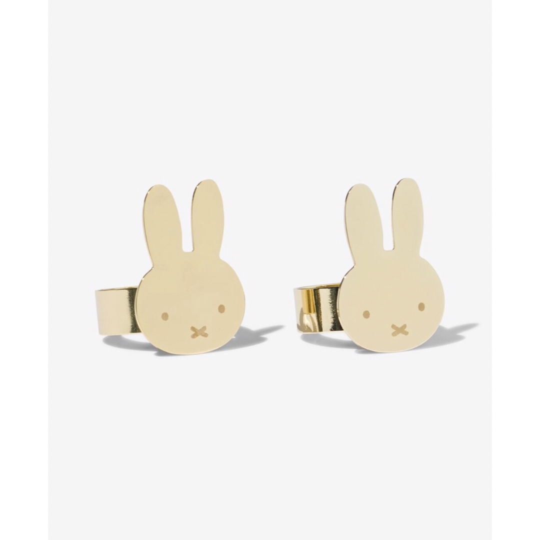 miffy(ミッフィー)の【日本未発売】miffyオランダ ミッフィー  ナプキン リング ホルダー  インテリア/住まい/日用品のキッチン/食器(収納/キッチン雑貨)の商品写真