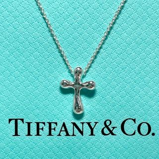 ティファニー(Tiffany & Co.)のティファニー クロス エルサペレッティ ネックレス シルバー ★885(ネックレス)