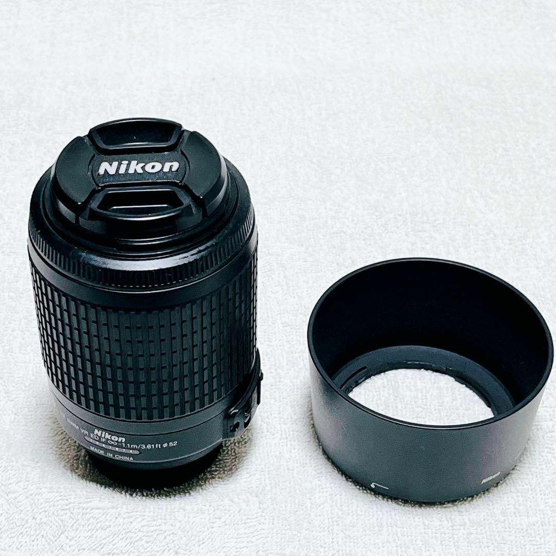 Nikon(ニコン)のニコン AF-S DX VR 55-200mm f/4-5.6G IF-ED スマホ/家電/カメラのカメラ(レンズ(ズーム))の商品写真