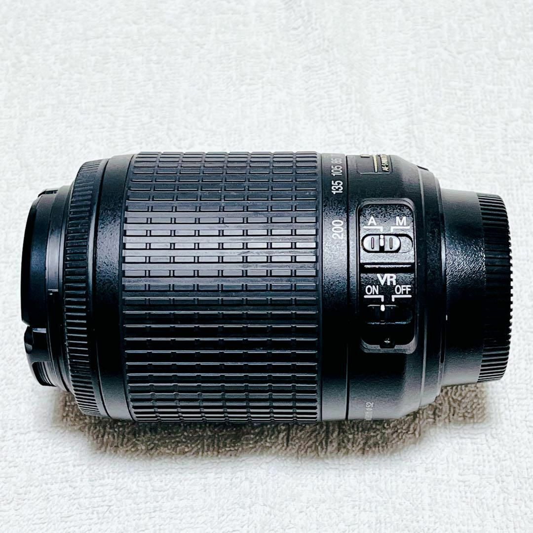 Nikon(ニコン)のニコン AF-S DX VR 55-200mm f/4-5.6G IF-ED スマホ/家電/カメラのカメラ(レンズ(ズーム))の商品写真