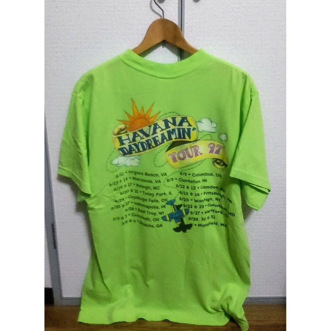 VINTAGE(ヴィンテージ)のTULTEX 90s jimmy buffett Tシャツ メンズのトップス(Tシャツ/カットソー(半袖/袖なし))の商品写真