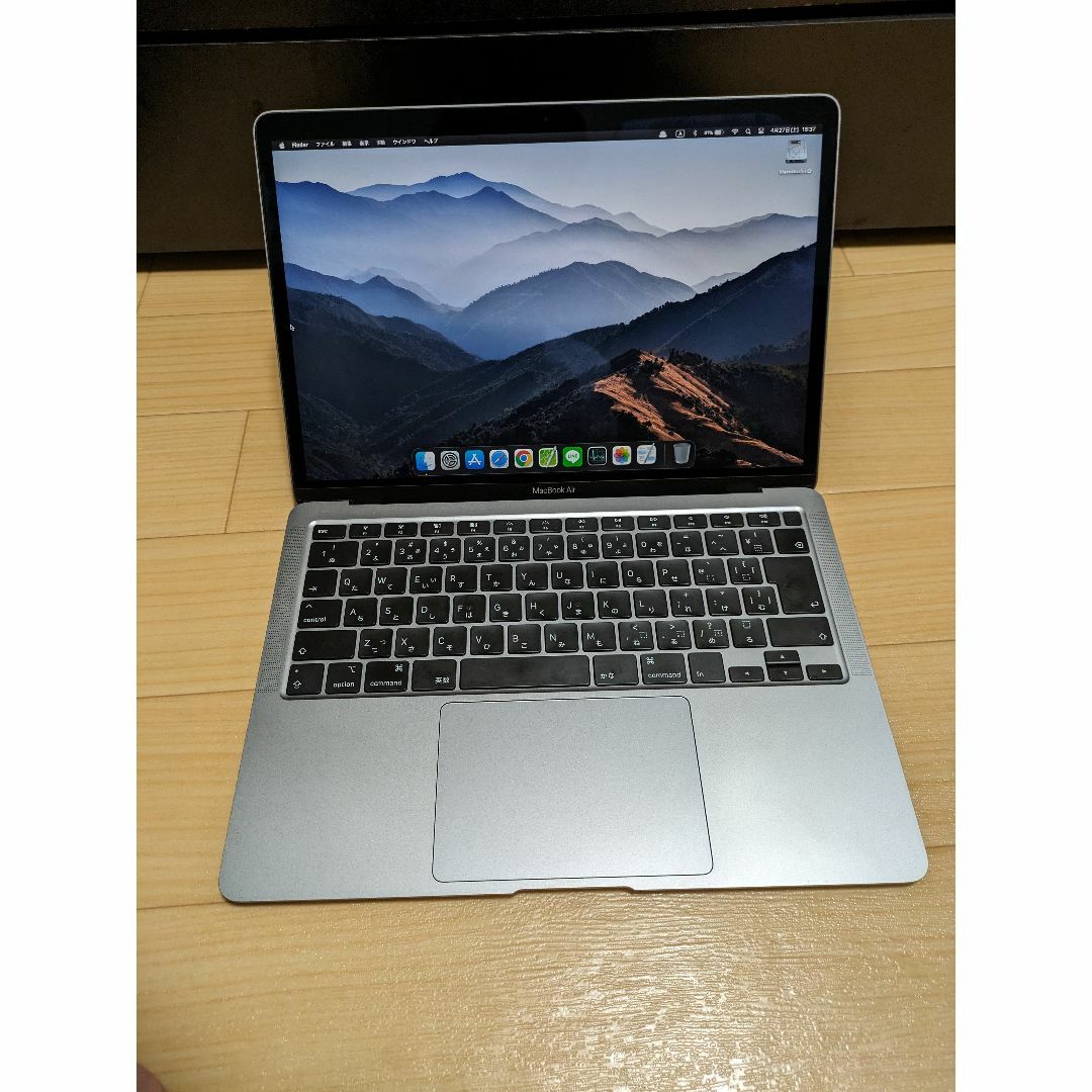 Apple(アップル)のApple MacBook Air 13インチ 2020 Core i5 スマホ/家電/カメラのPC/タブレット(ノートPC)の商品写真