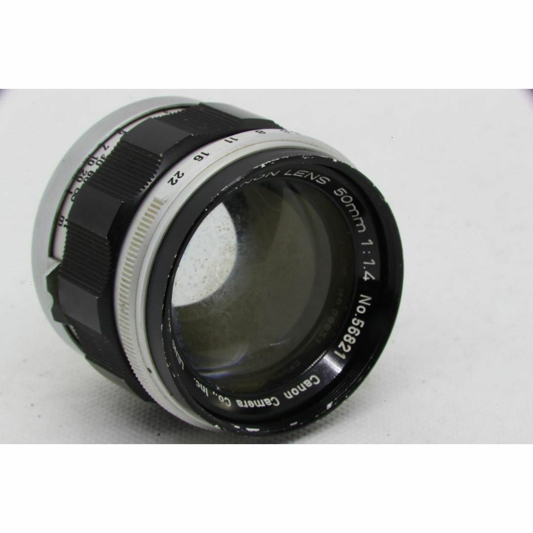 【C2325】Canon LENS 50ｍｍ Ｆ1.4 L39 Lマウント スマホ/家電/カメラのカメラ(レンズ(単焦点))の商品写真