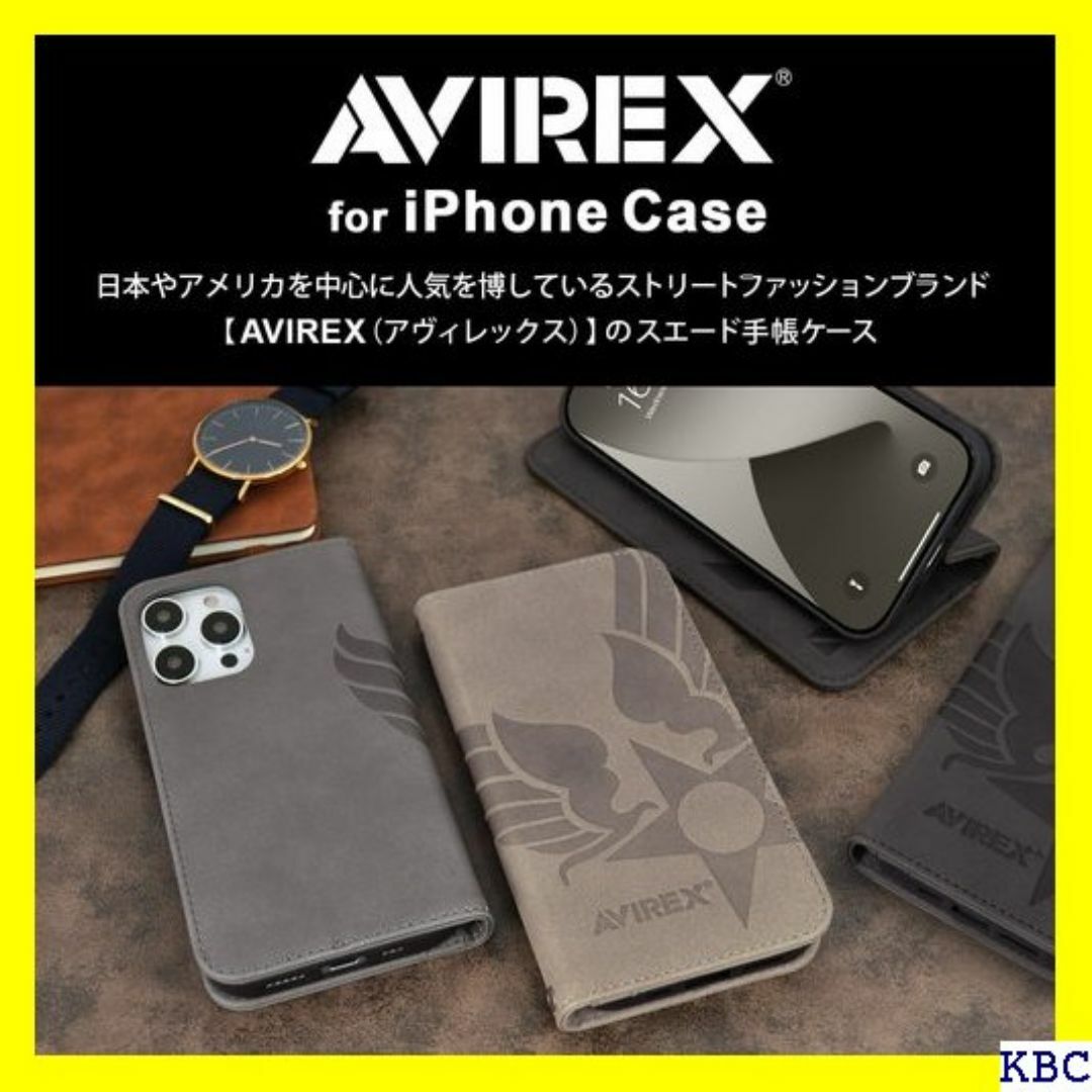 AVIREX iPhone15 Pro 対応 ケース ho ース ブラック 21 スマホ/家電/カメラのスマホ/家電/カメラ その他(その他)の商品写真