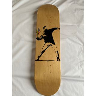 メディコムトイ(MEDICOM TOY)のSKATEBOARD DECK FLOWER BOMBER バンクシー(その他)