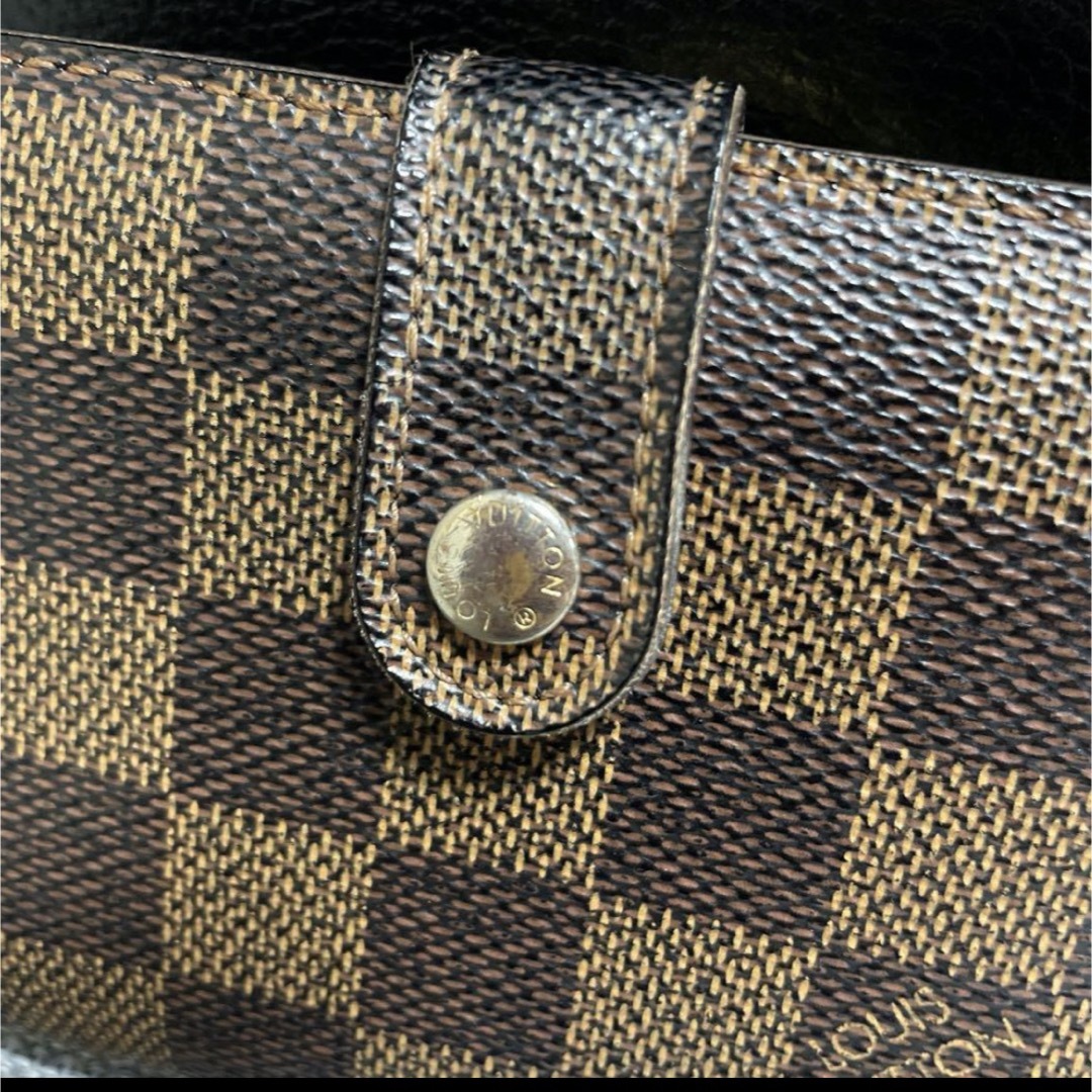 LOUIS VUITTON(ルイヴィトン)のルイヴィトン ミニ財布 がま口 ダミエ レディースのファッション小物(財布)の商品写真