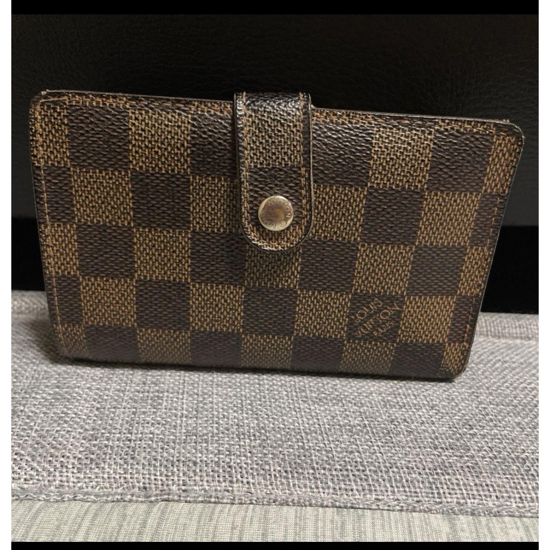 LOUIS VUITTON(ルイヴィトン)のルイヴィトン ミニ財布 がま口 ダミエ レディースのファッション小物(財布)の商品写真