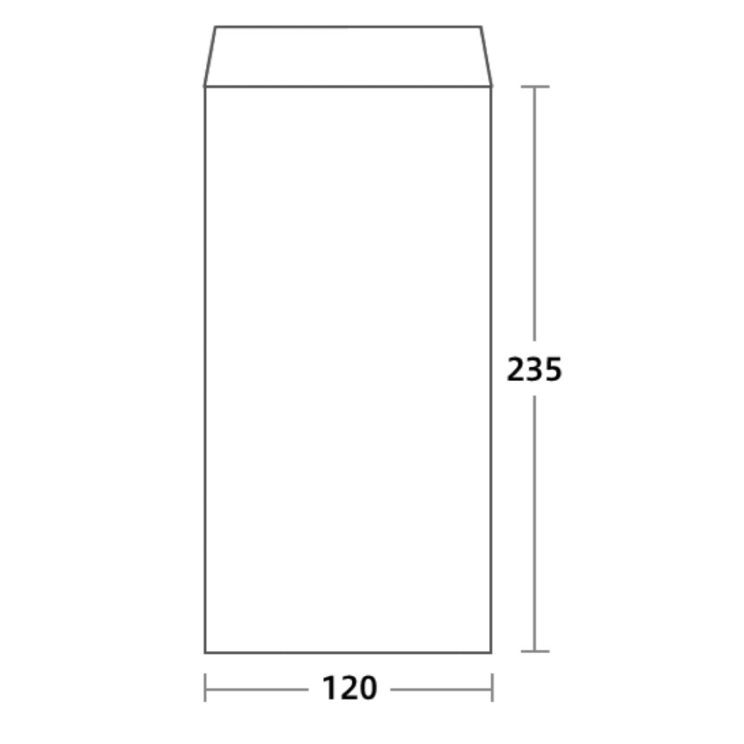 KING(キング)の★お得(^^)★【1,000枚】　長3封筒 クラフト85g インテリア/住まい/日用品のオフィス用品(ラッピング/包装)の商品写真