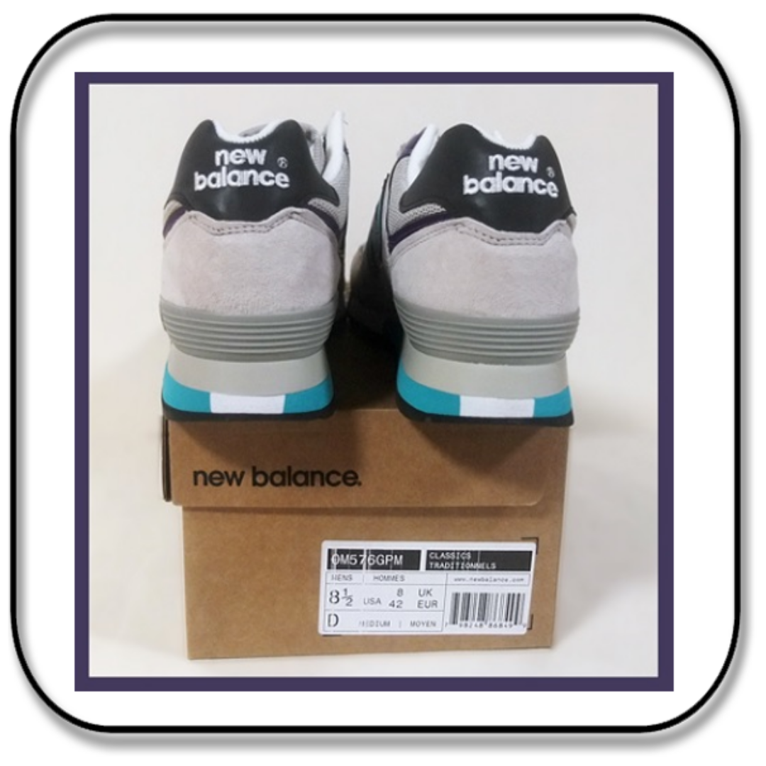 576（New Balance）(ゴーナナロク)の26.5cm ： ニューバランス　OM576GPM　英国製　US8.5 メンズの靴/シューズ(スニーカー)の商品写真