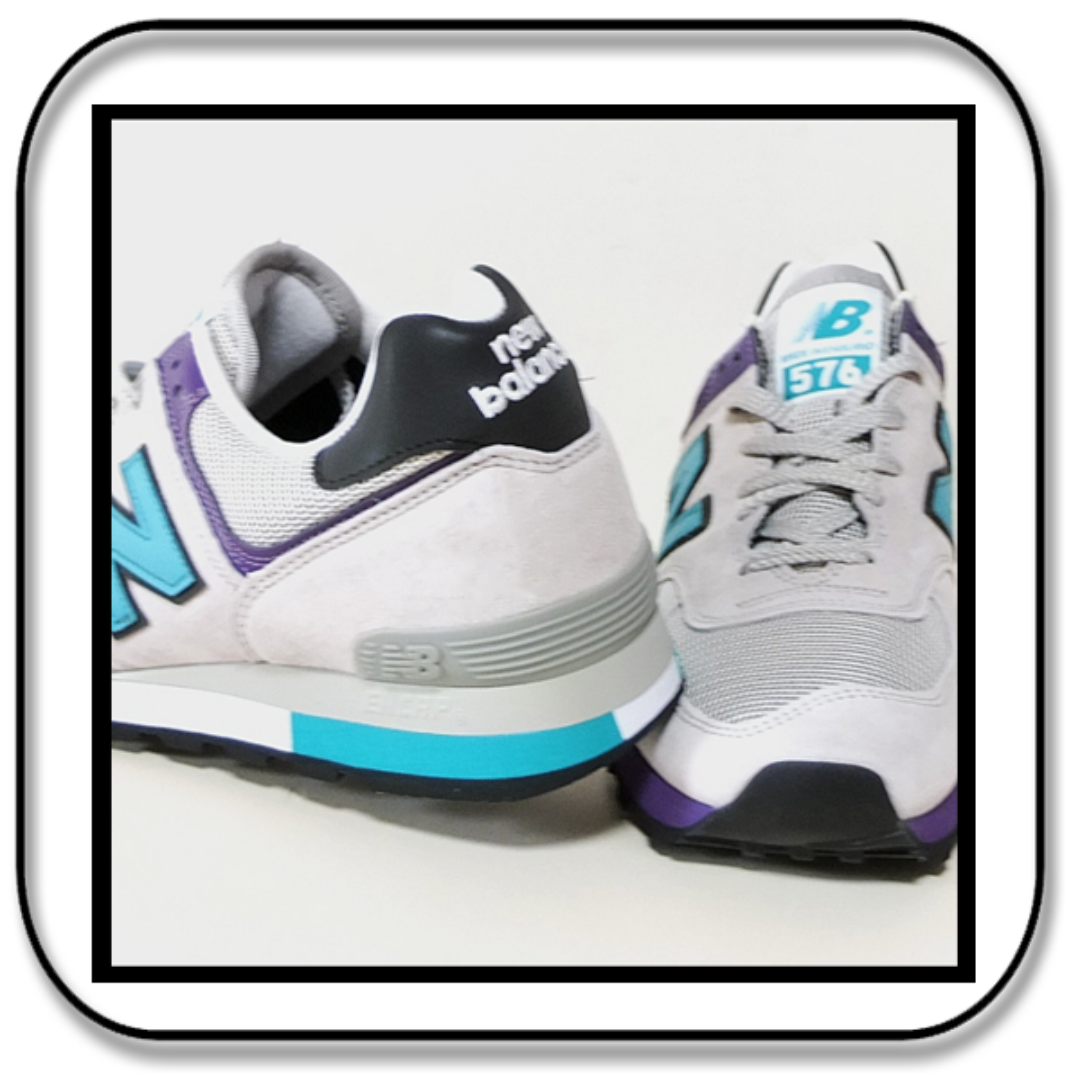 576（New Balance）(ゴーナナロク)の26.5cm ： ニューバランス　OM576GPM　英国製　US8.5 メンズの靴/シューズ(スニーカー)の商品写真