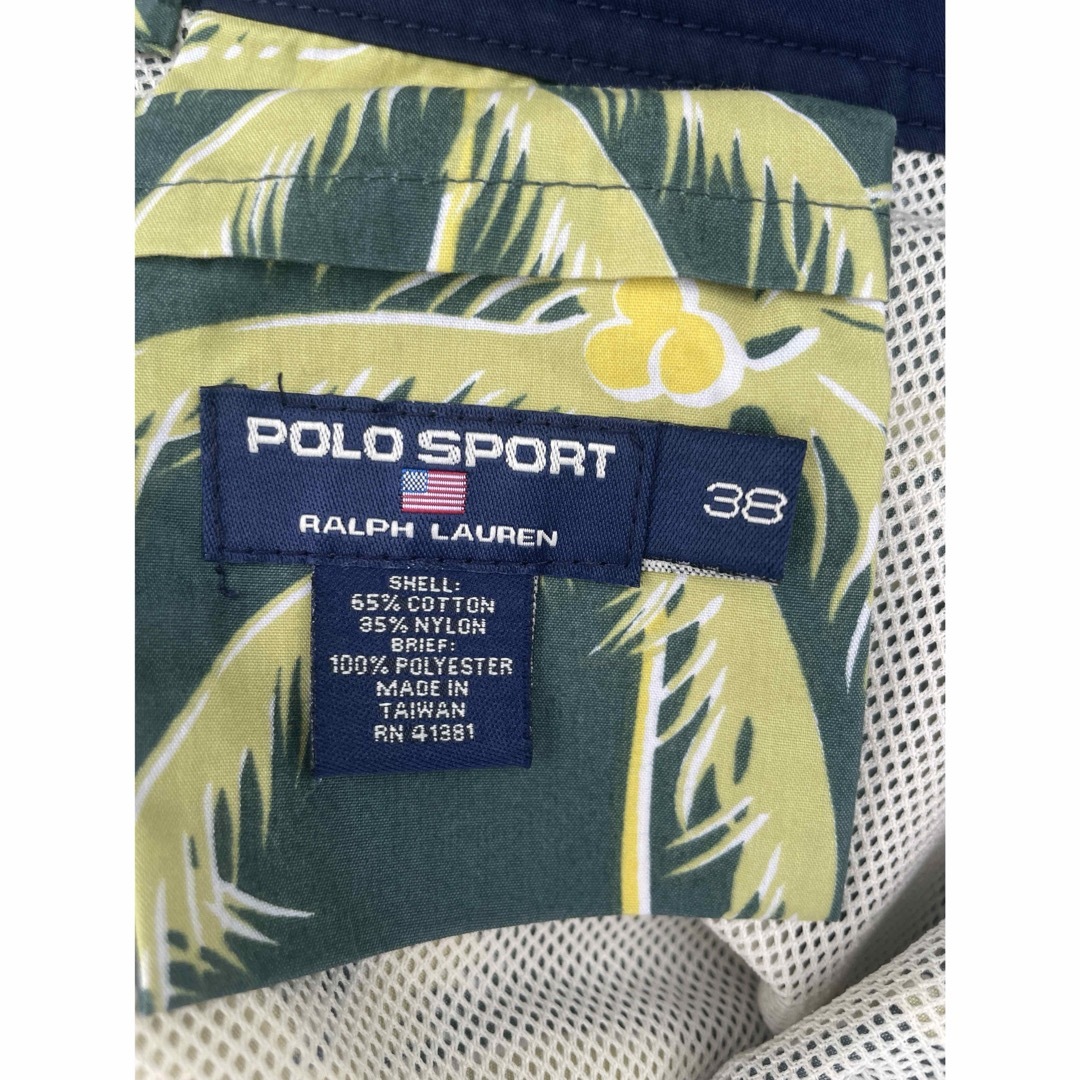 90s POLO SPORT ヤシの木柄ショートパンツ 38 VINTAGE メンズのパンツ(ショートパンツ)の商品写真