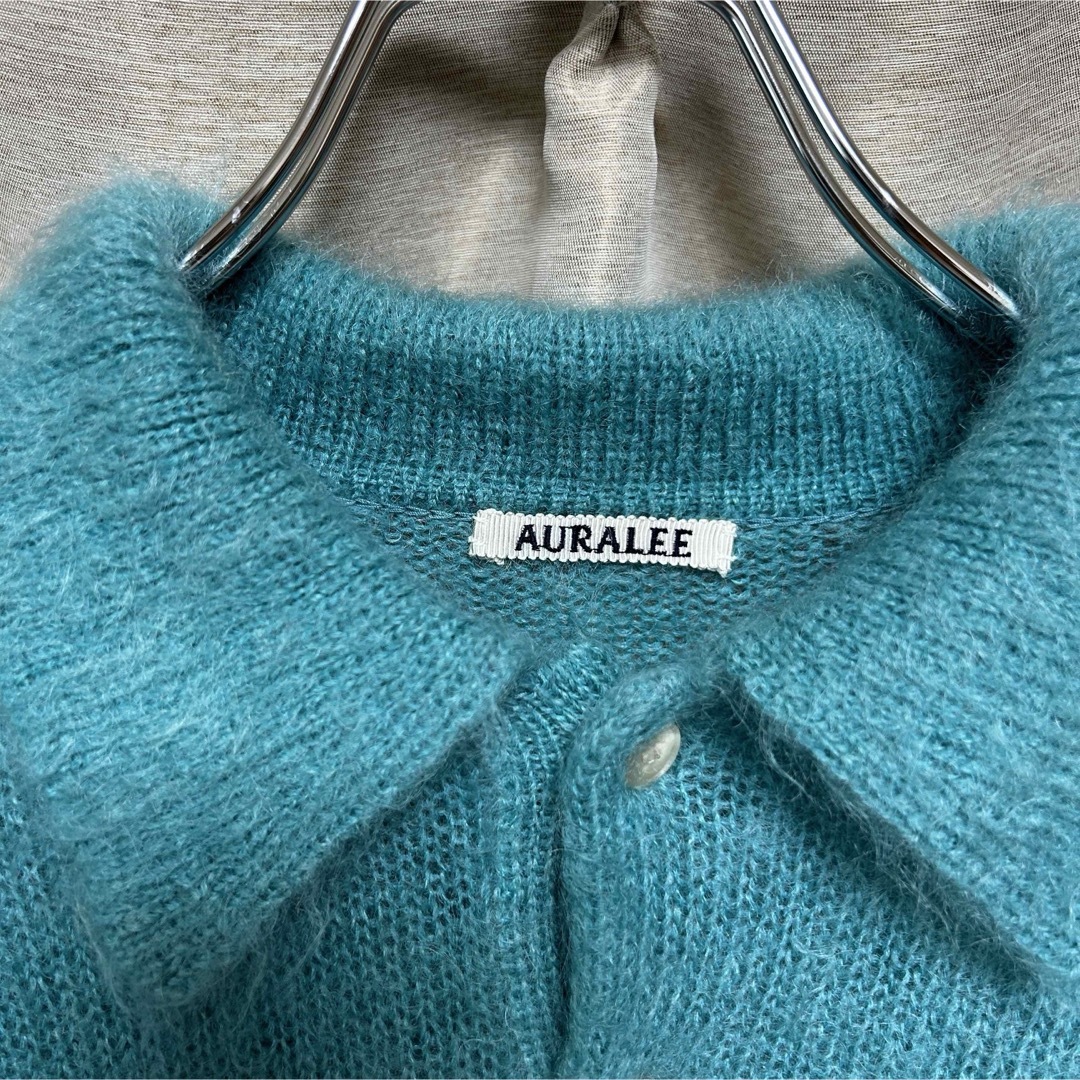 AURALEE(オーラリー)のAURALEE オーラリー ポロニット モヘア 2022AW 4 メンズのトップス(ニット/セーター)の商品写真