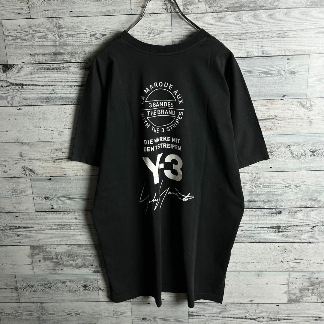 Y-3(ワイスリー)の【人気デザイン】 Y-3 ☆ バックプリントビッグロゴ入り 半袖Tシャツ メンズのトップス(Tシャツ/カットソー(半袖/袖なし))の商品写真