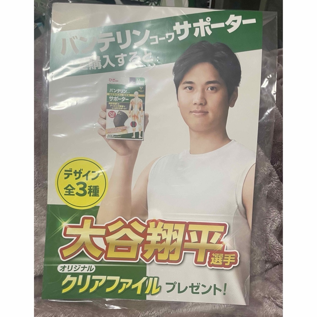 非売品 大谷翔平 クリアファイル エンタメ/ホビーのアニメグッズ(クリアファイル)の商品写真