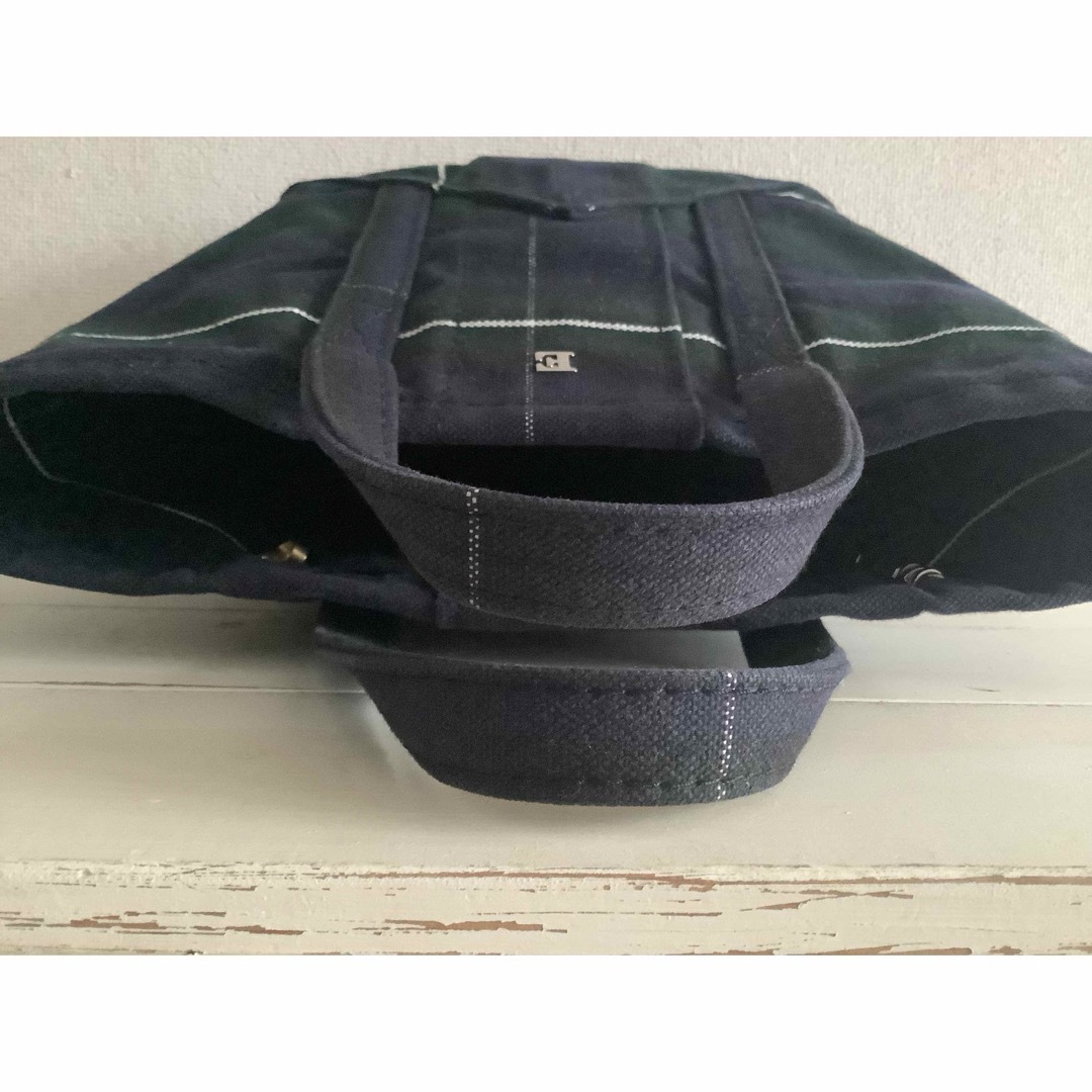 エバゴス ebagos BW トライアングル トートバッグの通販 by bank エバゴス ebagos BW トライアングル トートバッグの通販 by bank