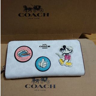 COACH - COACH　長財布　新品　未使用　ディズニー