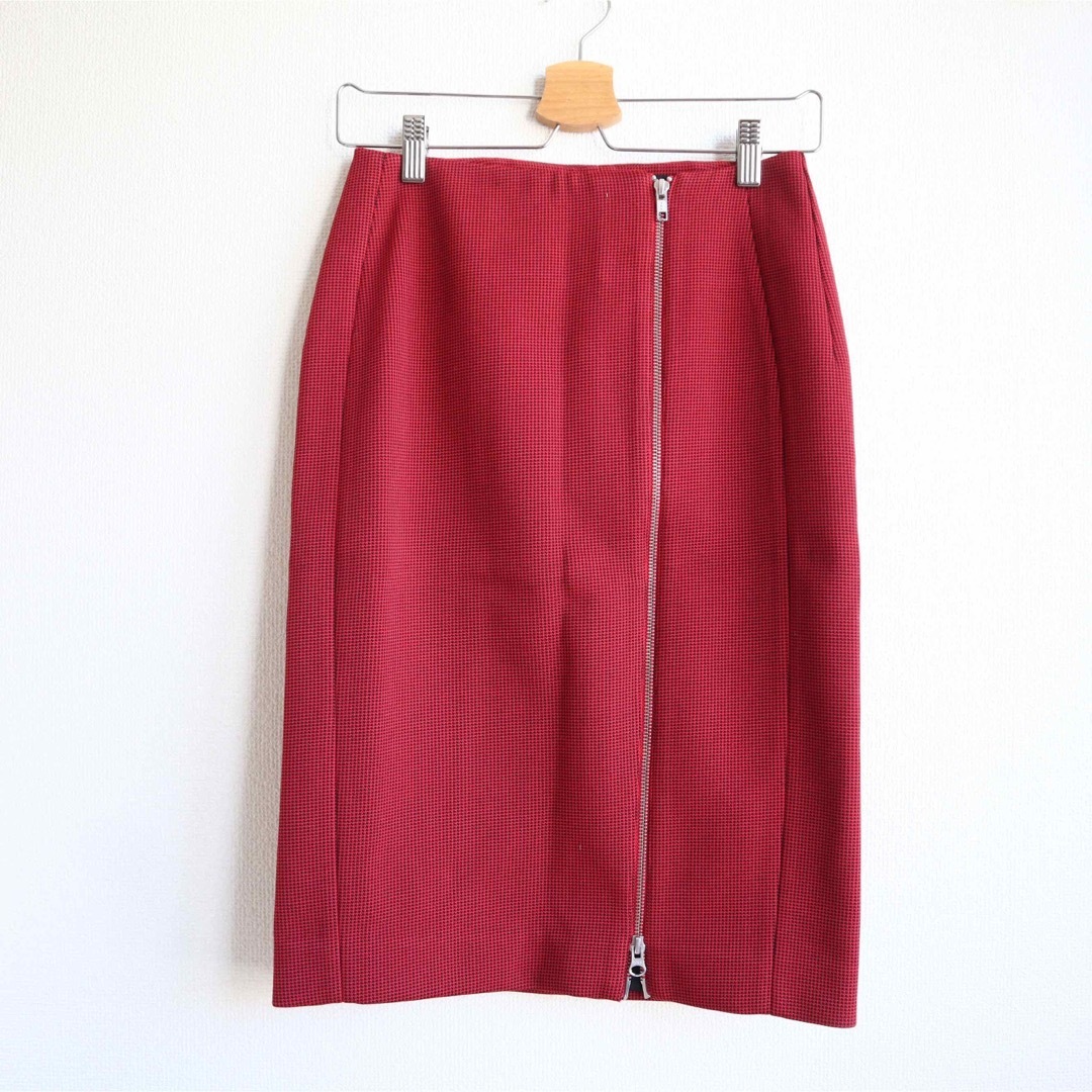 OPENING CEREMONY(オープニングセレモニー)のANTIPODIUM ジップスカート レディースのスカート(ひざ丈スカート)の商品写真