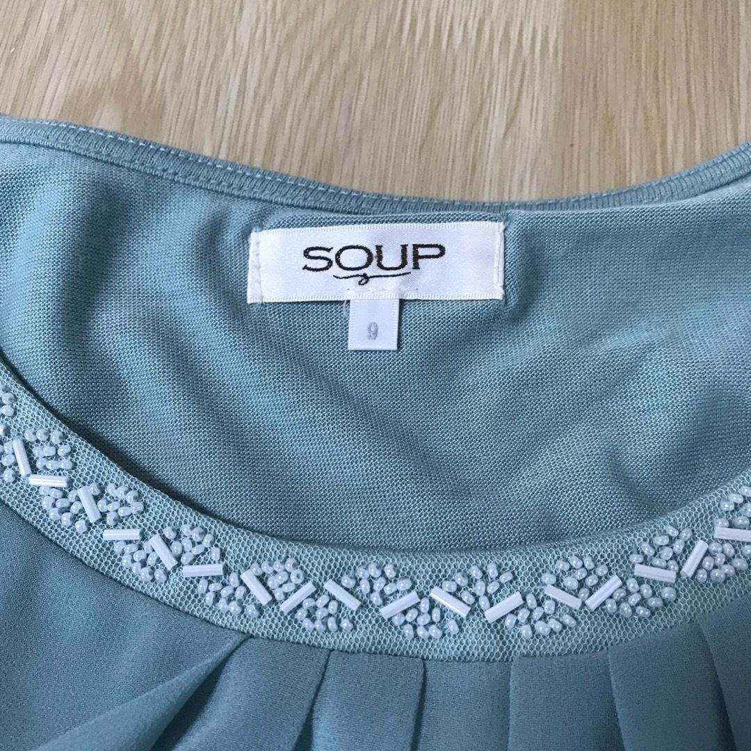 SOUP(スープ)のワールド　soup スープ　レディース　サイズ9 レディースのトップス(カットソー(長袖/七分))の商品写真