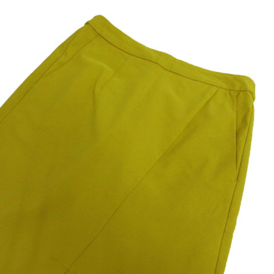 SENSE OF PLACE by URBAN RESEARCH(センスオブプレイスバイアーバンリサーチ)のSense of Place スカート ミディ丈 ウエストゴム 黄色系 38 レディースのスカート(ひざ丈スカート)の商品写真