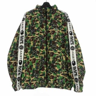 アベイシングエイプ(A BATHING APE)のアベイシングエイプ ×セントマイケル 24SS カモフラ トラックジャケット(ブルゾン)