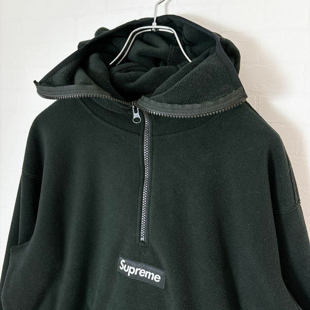 Supreme(シュプリーム)の【極美品】supreme Polartec ハーフジップ パーカー フリース メンズのトップス(パーカー)の商品写真