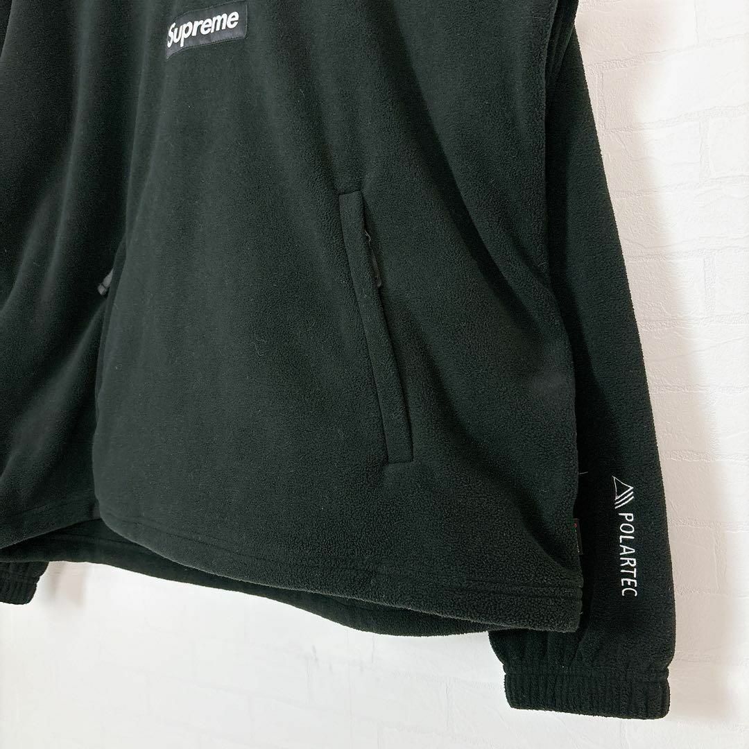 Supreme(シュプリーム)の【極美品】supreme Polartec ハーフジップ パーカー フリース メンズのトップス(パーカー)の商品写真