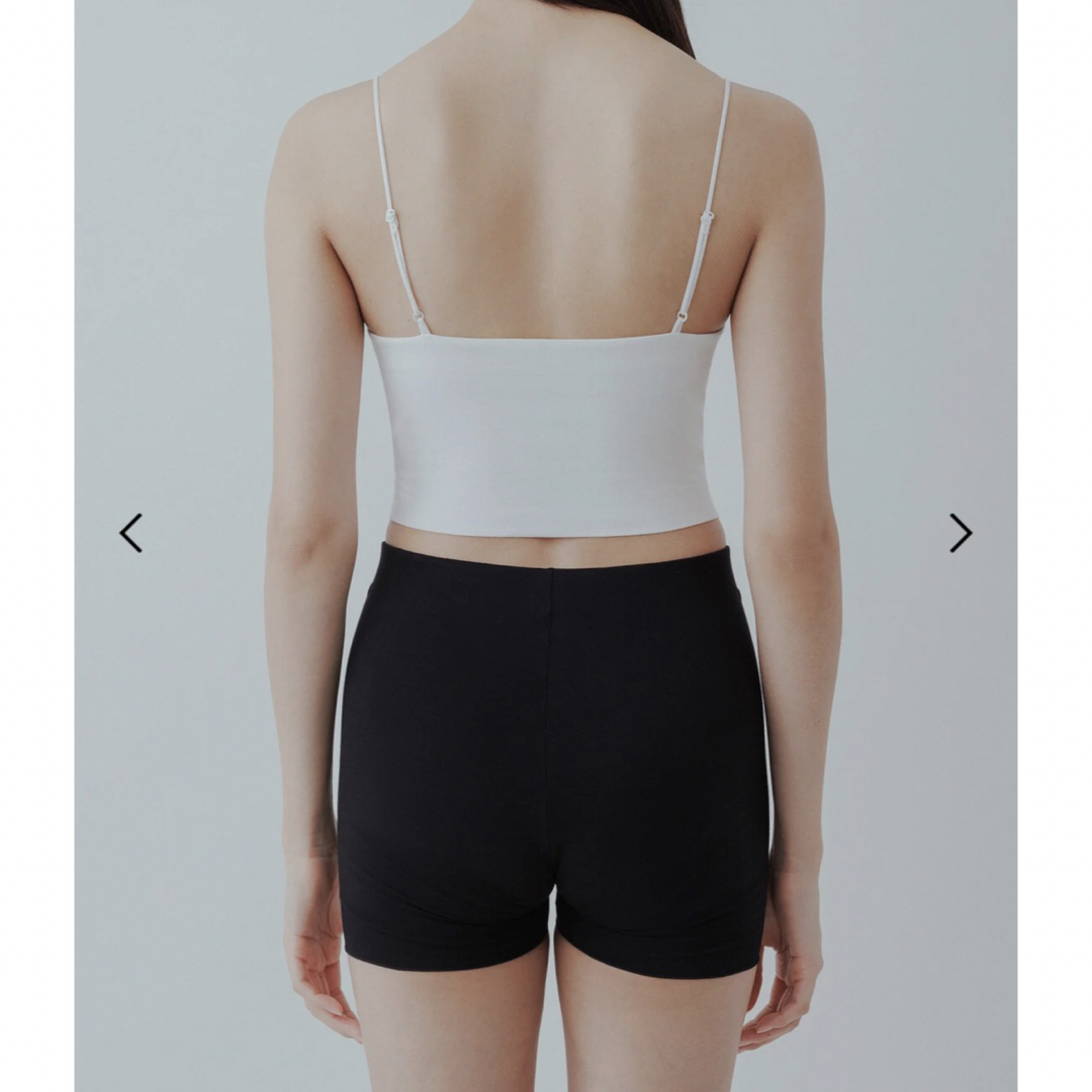 BEAUTY&YOUTH UNITED ARROWS(ビューティアンドユースユナイテッドアローズ)のyo BIOTOP Cropped Vneck bra top レディースのトップス(キャミソール)の商品写真