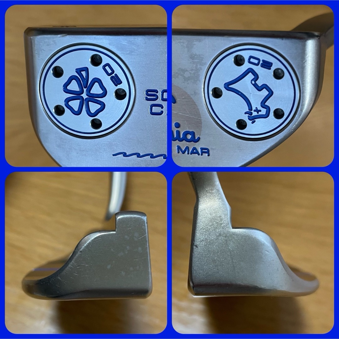 Scotty Cameron(スコッティキャメロン)の超希少限定品 カリフォルニア2010デルマー カスタム仕様 ジャンクヤードドッグ スポーツ/アウトドアのゴルフ(クラブ)の商品写真