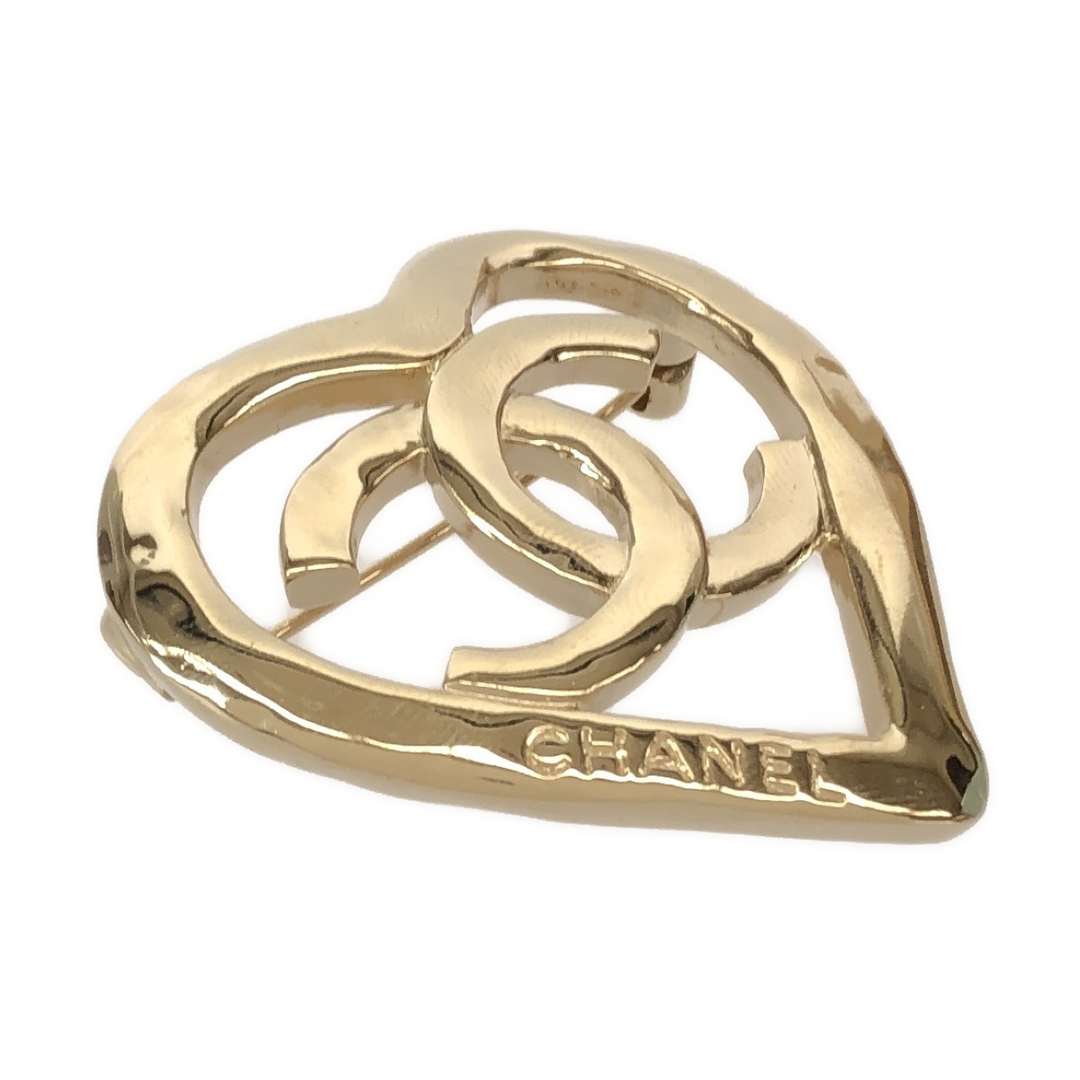 CHANEL シャネル CCマーク ココマーク ハート モチーフ ゴールド CHANEL シャネル CCマーク ココマーク ハート モチーフ ゴールド