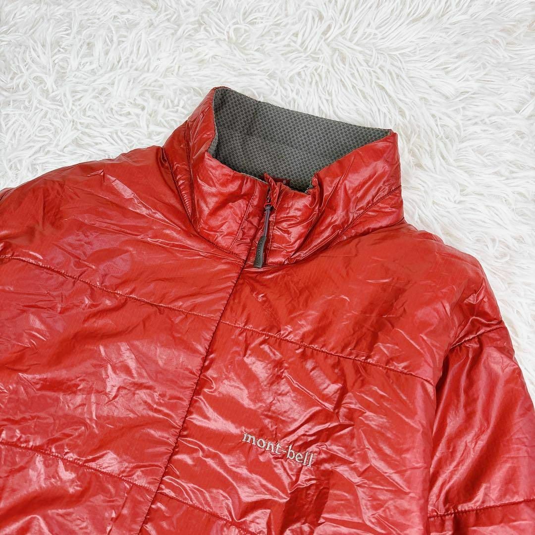 mont bell(モンベル)の【極美品】モンベル レッド サーマラップジャケット 中綿入りジャケット レディースのジャケット/アウター(ブルゾン)の商品写真