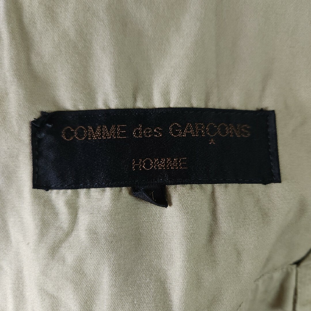 COMME des GARCONS HOMME(コムデギャルソンオム)の92aw COMME des GARCONS HOMME カバーオール ベージュ メンズのジャケット/アウター(カバーオール)の商品写真