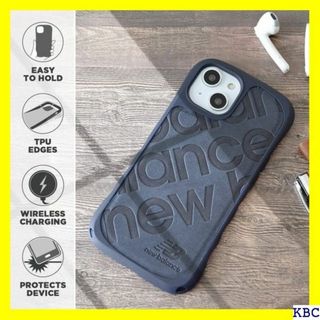 New Balance iPhone15 対応 ケー ニュ バー ネイビー 25(その他)