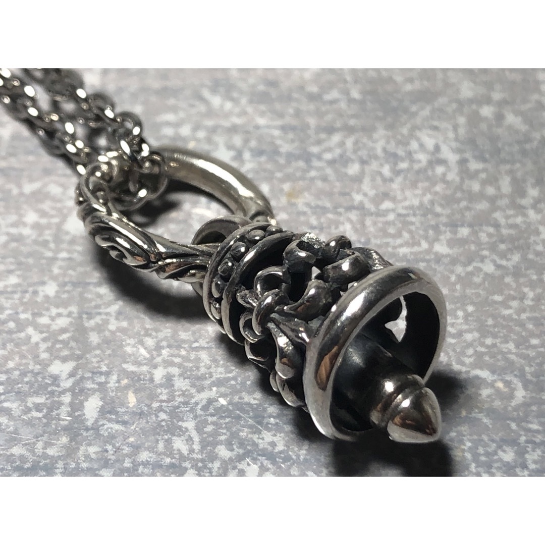 BLESS(ブレス)のBLESS ブレス　ベル　ネックレス　silver 925 316L メンズのアクセサリー(ネックレス)の商品写真