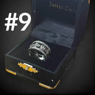 ジャスティンデイビス(Justin Davis)の✨美品✨　ジャスティンデイビス　メディーバルウエディングバンドリング　610(リング(指輪))