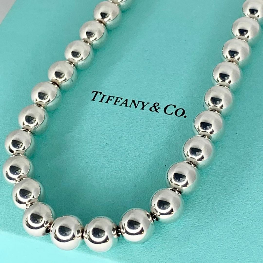 Tiffany & Co.(ティファニー)のティファニー グラジュエイテッド ハードウェア ボール ネックレス 希少 di1 レディースのアクセサリー(ネックレス)の商品写真